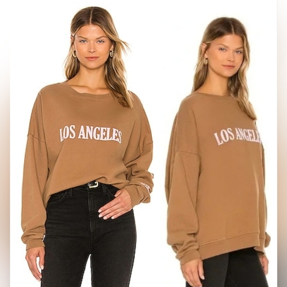 Lovers and Friends The Oversized Crewneck in Los Angeles Size M/L - Picture 1 of 15